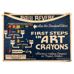 C. 1950s Milton Bradley Paul Revere Crayons