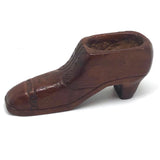 Sweet Old Carved Folk Art Shoe