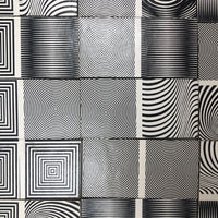 Fantastic DLM Op Art Design Dominoes