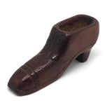 Sweet Old Carved Folk Art Shoe