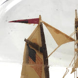 Vintage Folk Art Ship in a Haig & Haig Bottle