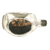 Vintage Folk Art Ship in a Haig & Haig Bottle