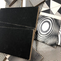 Fantastic DLM Op Art Design Dominoes