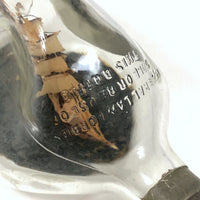 Vintage Folk Art Ship in a Haig & Haig Bottle