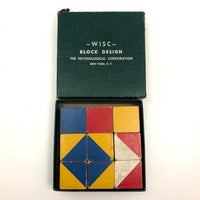 WISC (Wechsler Intelligence Scale for Children) 1949 Object Assembly Test Puzzle: Block Design