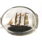 Vintage Folk Art Ship in a Haig & Haig Bottle