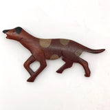 Sweet Wooden Dog Pin