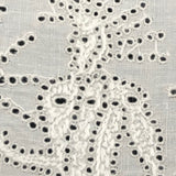 Wonderful Antique French Hand-embroidered Figurative Doily: Soleil