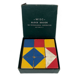 WISC (Wechsler Intelligence Scale for Children) 1949 Object Assembly Test Puzzle: Block Design