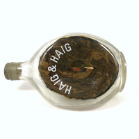 Vintage Folk Art Ship in a Haig & Haig Bottle