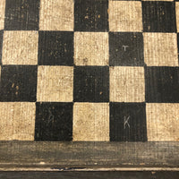 c. 1810 Georgian Double Sided Game Board in Dovetail Box