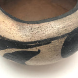 Small Pueblo Native Pottery Bowl, Presumed Santo Domingo
