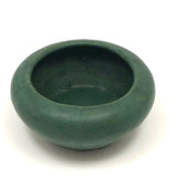 Nice Old Matte Green Glazed Arts and Crafts Small Bowl / Mini Planter