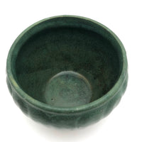 Matte Green Glazed Arts and Crafts Small Jardinaire, Presumed Weller