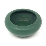 Nice Old Matte Green Glazed Arts and Crafts Small Bowl / Mini Planter