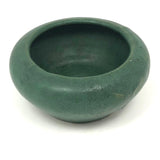 Nice Old Matte Green Glazed Arts and Crafts Small Bowl / Mini Planter