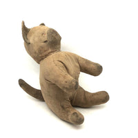 Old Straw Stuffed Much Loved Handmade Cat