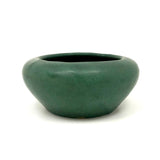 Nice Old Matte Green Glazed Arts and Crafts Small Bowl / Mini Planter