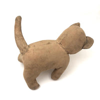 Old Straw Stuffed Much Loved Handmade Cat