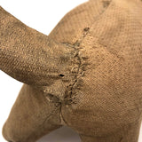 Old Straw Stuffed Much Loved Handmade Cat