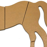 WISC (Wechsler Intelligence Scale for Children) 1949 Object Assembly Test Puzzle: Horse