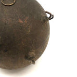 Curious Old Gold Ball with Hooks All Over