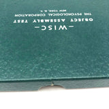 WISC (Wechsler Intelligence Scale for Children) 1949 Object Assembly Test Puzzle: Horse