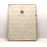 Ken Goldstrom c. 1970s Three Men Underground Bas Relief Ceramic Tile