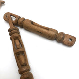 Whimsical Four Part Carved Whimsy