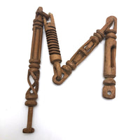 Whimsical Four Part Carved Whimsy