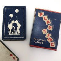 Playtime Vintage Miniature Deck of Cards