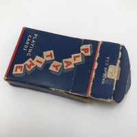 Playtime Vintage Miniature Deck of Cards