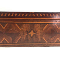 1914-1917 Beautifully Crafted Folk Art Inlaid Wood Souvenir Box