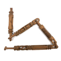 Whimsical Four Part Carved Whimsy