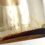 Pair of Early 20th C. Glass Turpentine Bottles with Great Labels