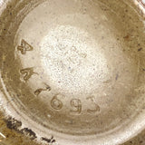 Pair of Early 20th C. Glass Turpentine Bottles with Great Labels