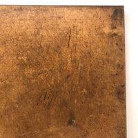 Beautiful Old Square Cutting / Serving Board