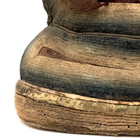 Well Worn Antique Tibetan Felted Wool and Hide Jhaalaam Boots