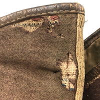 Well Worn Antique Tibetan Felted Wool and Hide Jhaalaam Boots