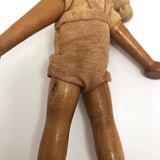 Vintage Wooden Articulated Pinocchio Doll