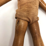 Vintage Wooden Articulated Pinocchio Doll