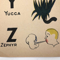Charming French Alphabet Book Formerly Owned by Steven Guarnaccia