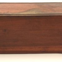 Antique Sections of a Sphere Wooden Blocks Set in Finger Jointed Slide Top Box