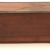 Antique Sections of a Sphere Wooden Blocks Set in Finger Jointed Slide Top Box