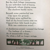 Hayes Lithographing Co 1911 Edition of Longfellow's "Voices of the Night"