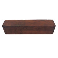 Antique Sections of a Sphere Wooden Blocks Set in Finger Jointed Slide Top Box