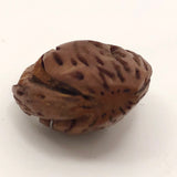 Tiny Peach Pit Carved Basket