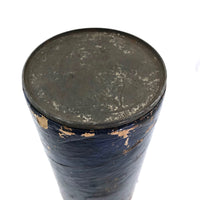 Colorful Vintage Hard Plastic Cups in Cardboard Sleeve