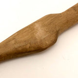 Hand-carved Old Wooden Donut Turner