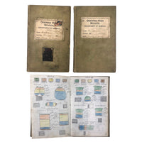 Harry Nielson's 1917-19 Biology & Hygiene Notebooks with Tons of Diagrams